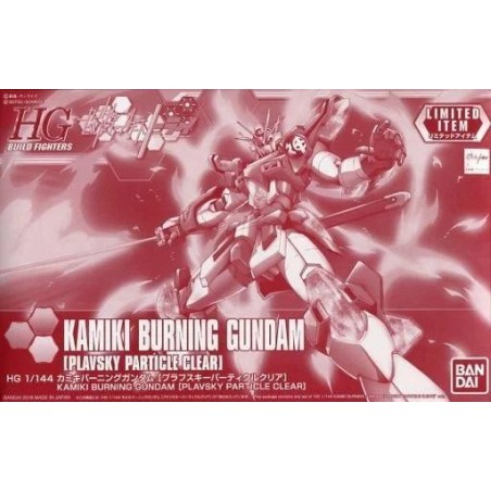 GUNDAM - HG 1/144 Kamiki Burning Gundam (Plavsky Particle) - Model Kit 