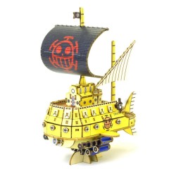 ONE PIECE - Law's Submarine - Wood Model Kit 16cm 2