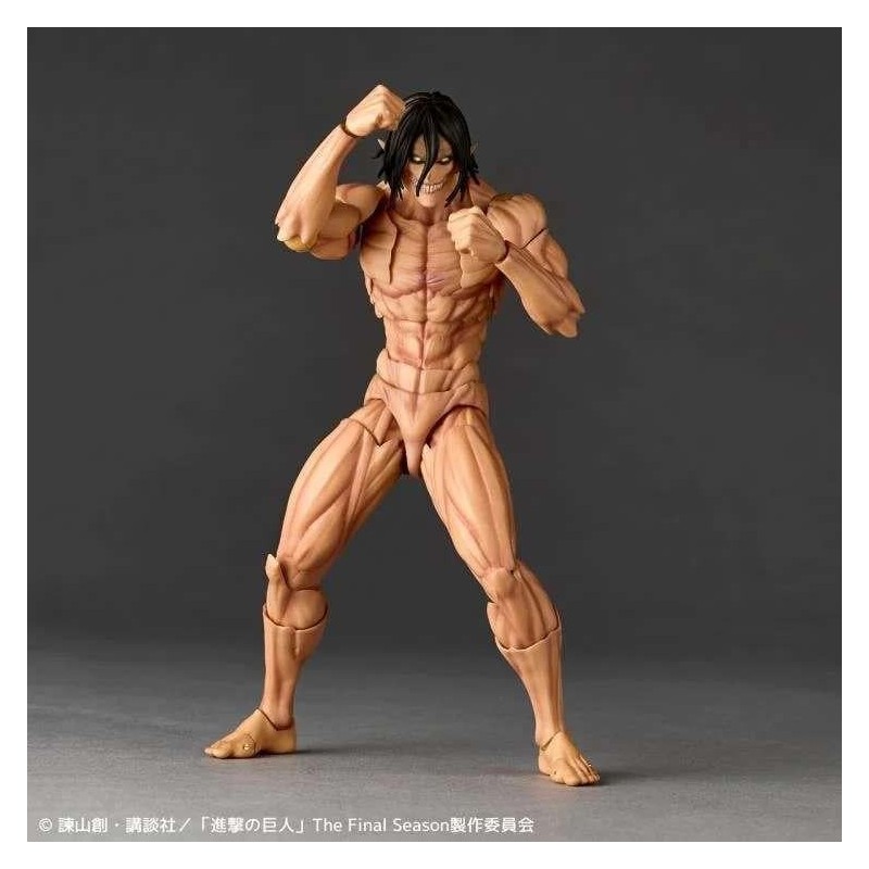 L'ATTAQUE DES TITANS - Titan Assaillant - Figurine Revoltech A.Y. 17cm 
