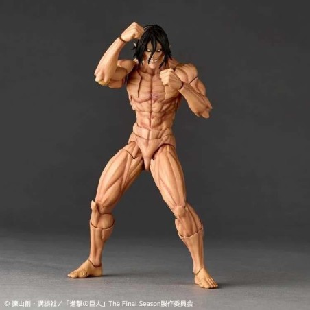 L'ATTAQUE DES TITANS - Titan Assaillant - Figurine Revoltech A.Y. 17cm 