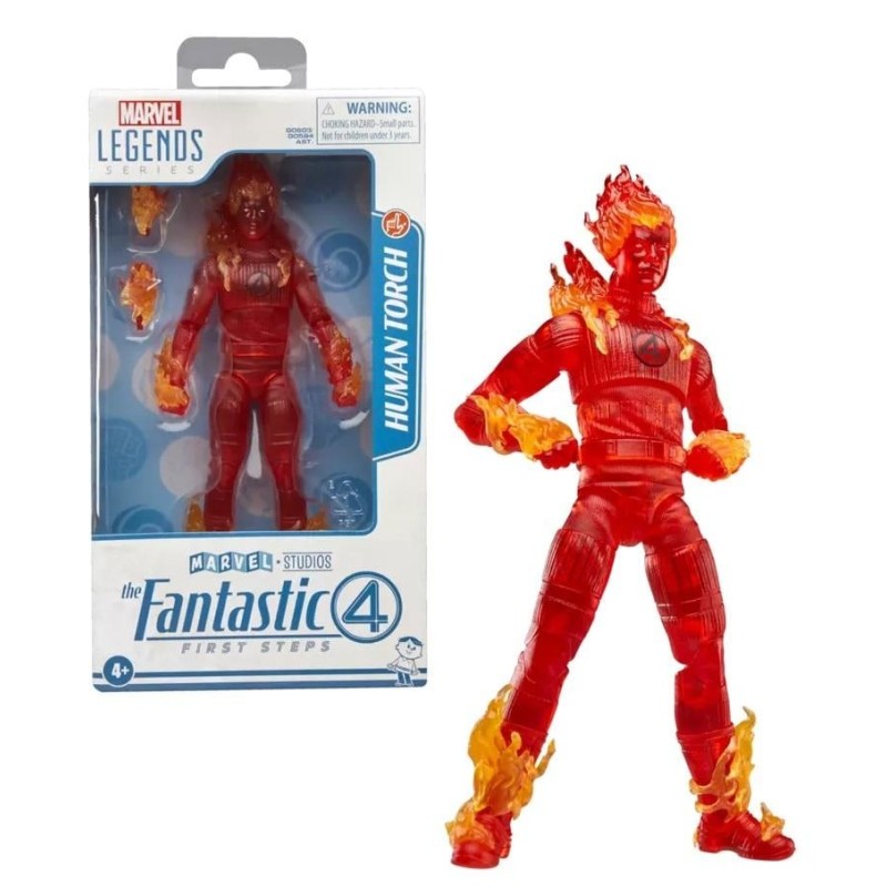 LES 4 FANTASTIQUES 2025 - La Torche Humaine - Fig. Legends Series 15cm 
