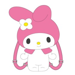 MY MELODY - Plush Backpack - 30x17x11cm 2