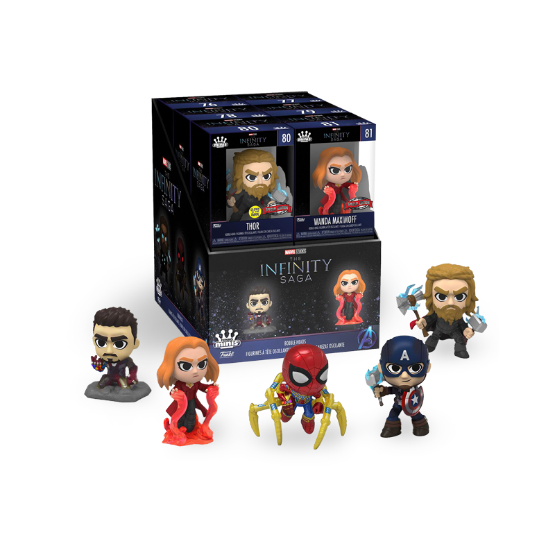 MARVEL - Infinity Saga - Vinyl Figures (BOX 12 Figurines) 