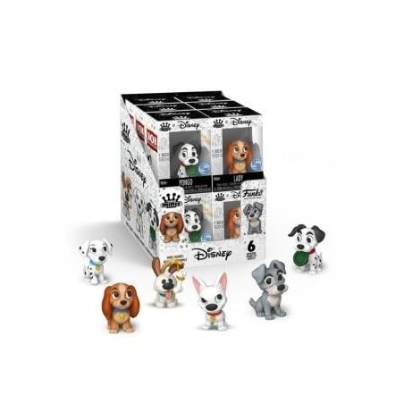 DISNEY - Dogs - Vinyl Figures (BOX 12 Figures) 