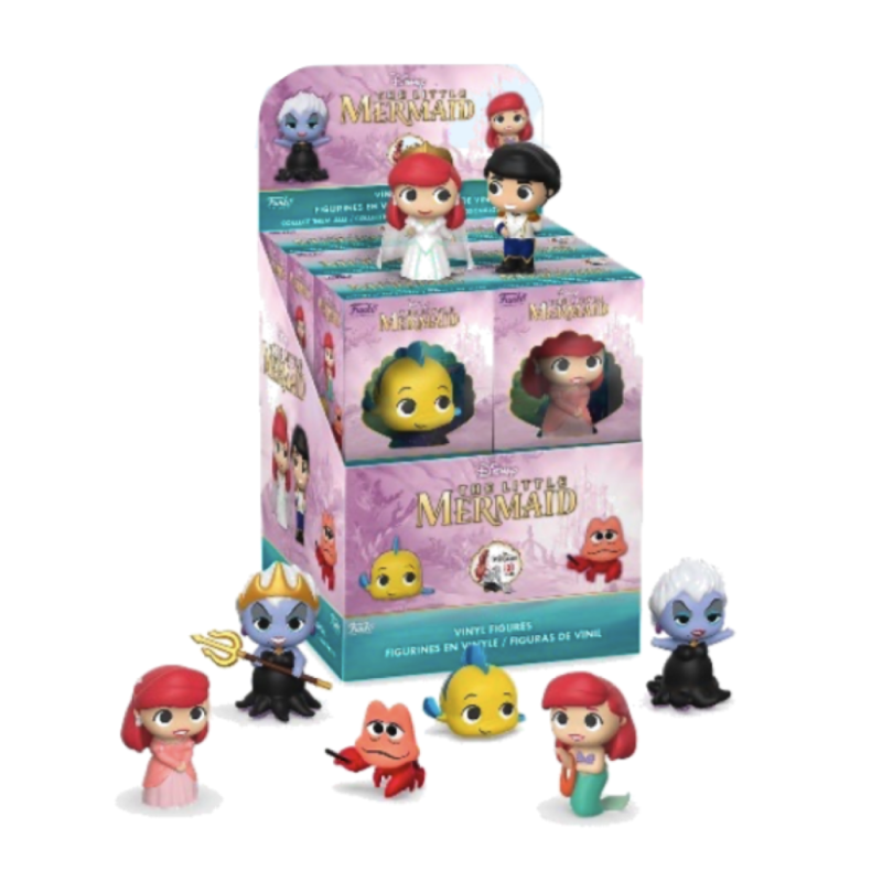 DISNEY - Little Mermaid - Vinyl Figures (BOX 12 Figurines) 