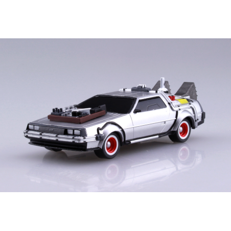 RETOUR VERS LES FUTUR 3 - Delorean - Model Kit 1/43 10cm 
