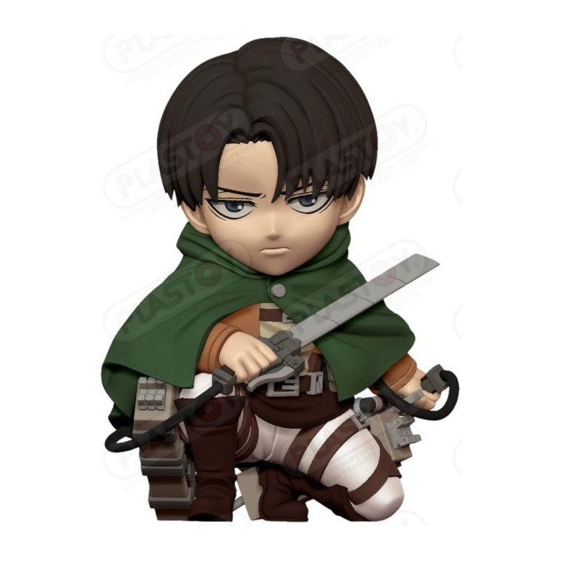 L'ATTAQUE DES TITANS - Levi Ackerman - Tirelire PVC 15cm 