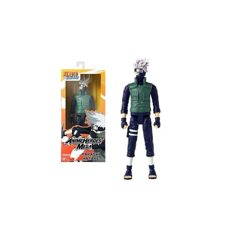 NARUTO - Kakashi - Figurine Anime Heroes Mega 30cm 