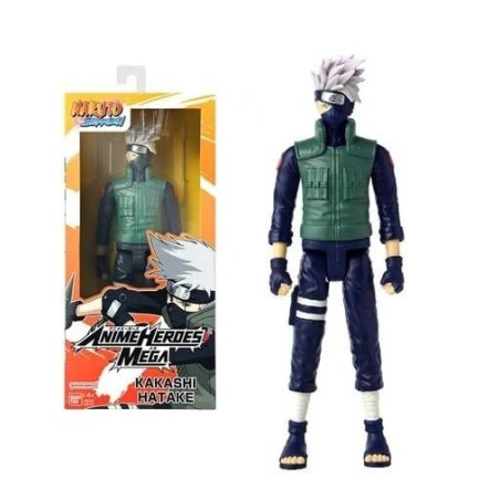 NARUTO - Kakashi - Figurine Anime Heroes Mega 30cm 