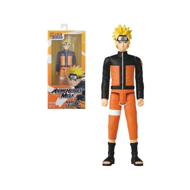 NARUTO - Naruto - Figurine Anime Heroes Mega 30cm 