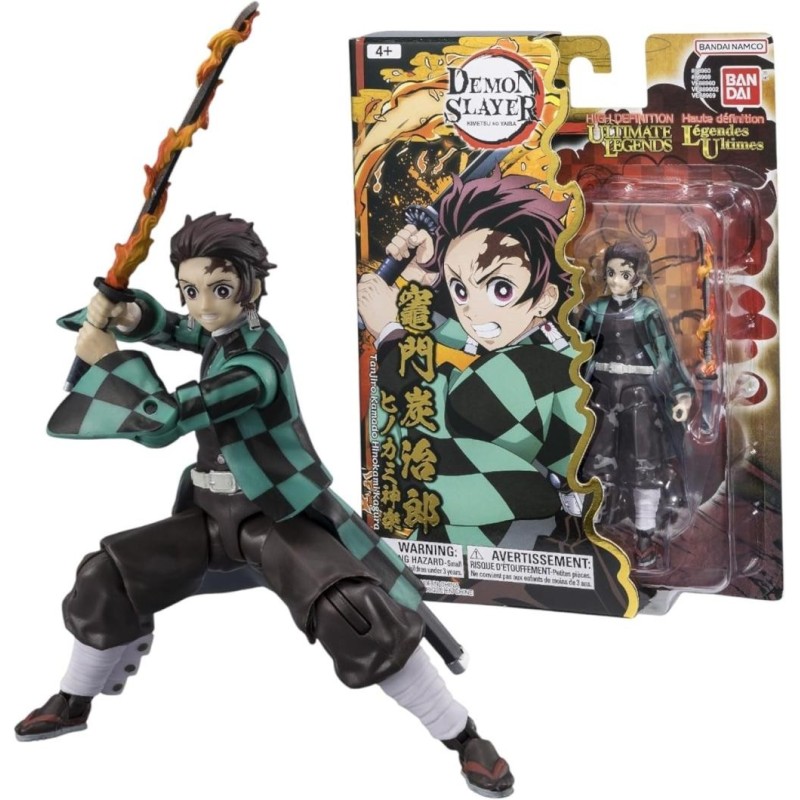DEMON SLAYER - Tanjiro Kagura - Figurine Ultimate Legends V3 - 12cm 