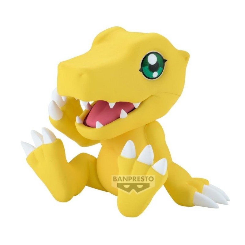 DIGIMON ADVENTURE - Agumon - Figure Sofvimates 9cm 