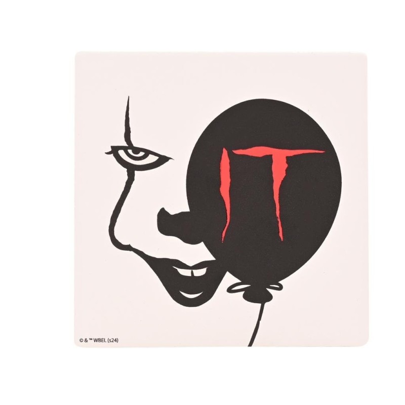 IT - Pennywise & Balloon - Ceramic Square Coaster 