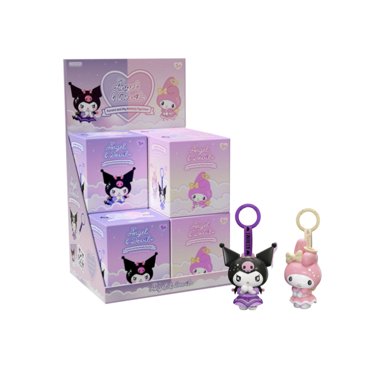 HELLO KITTY & Friends - Display de 8 Kuromi & Melody 