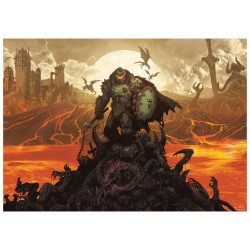 DOOM THE DARK AGES - 90 Years - Art Print - Edition LimitÃ©e 2