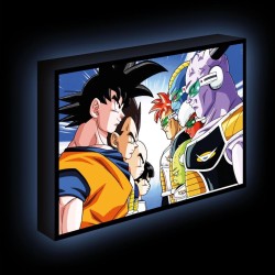 DRAGON BALL Z - Face Off - Canvas Lumineux 40X30 Cm 2