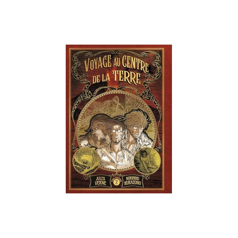 VOYAGE AU CENTRE DE LA TERRE - Tome 2 - Edition Deluxe (Manga) 
