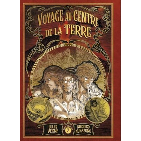 VOYAGE AU CENTRE DE LA TERRE - Tome 2 - Edition Deluxe (Manga) 