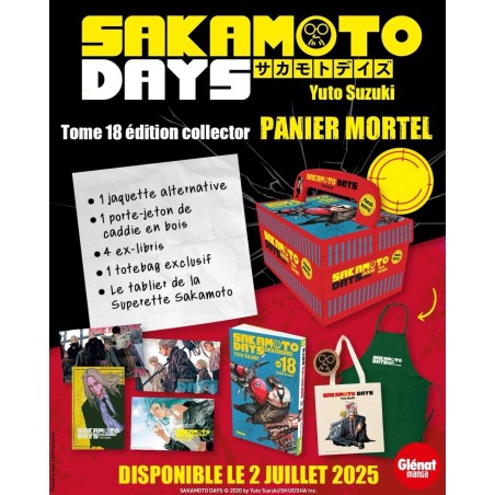 SAKAMOTO DAYS - Tome 18 - EDITION PANIER MORTEL 