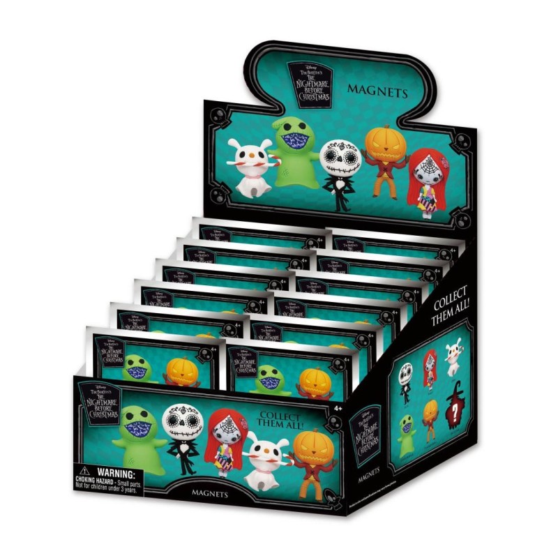 NBX - Serie 2 - 3D Foam Magnets in blind bags (Display 12 Pcs) 
