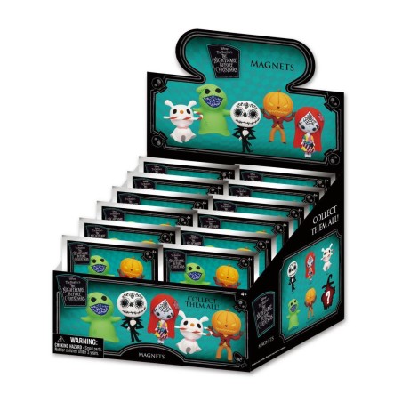 NBX - Serie 2 - 3D Foam Magnets in blind bags (Display 12 Pcs) 