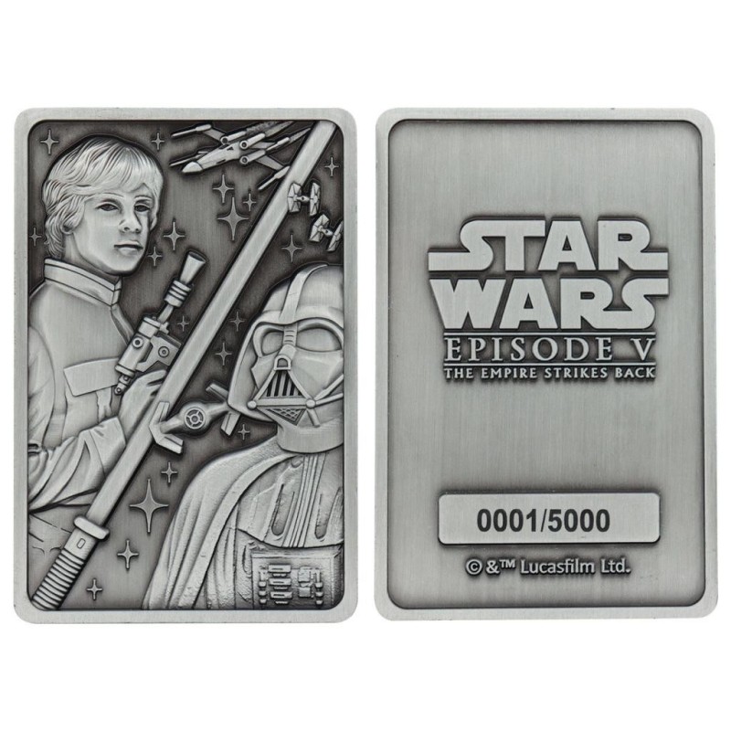 STAR WARS 5 - Luke & Dark Vador - Lingot Edition Limitée 