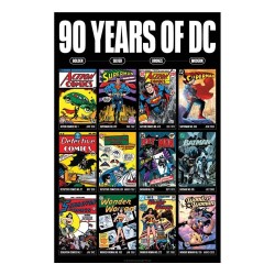 DC COMICS - 90 Years - Art Print - Edition LimitÃ©e 2