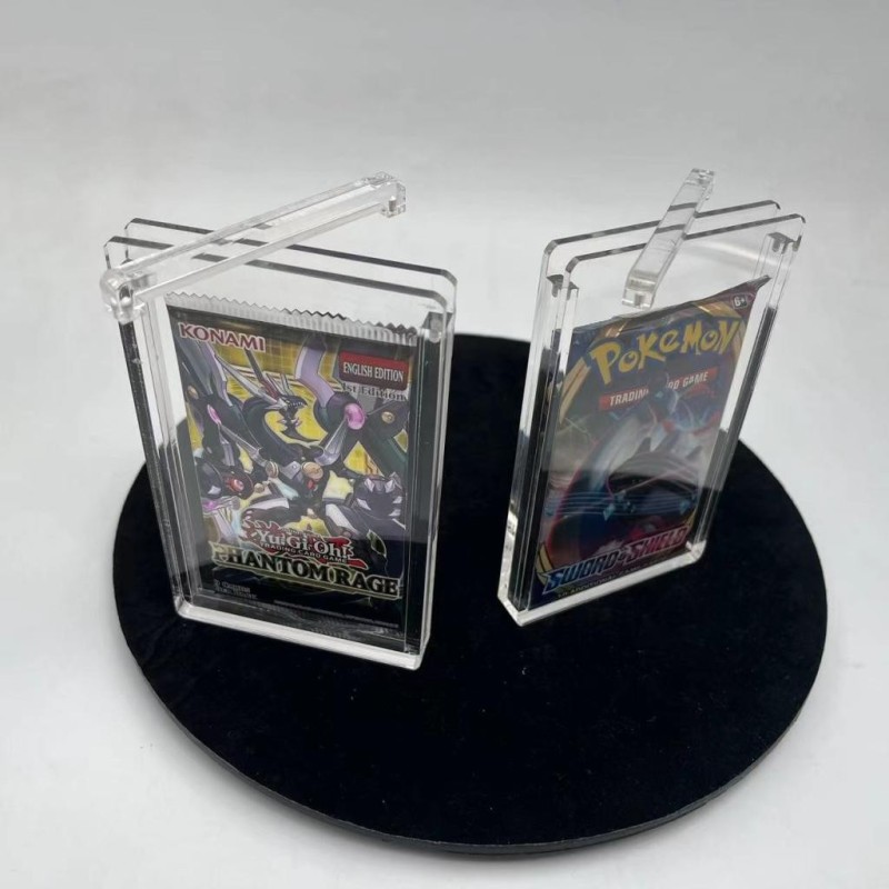 EVORETRO - Acrylic Case for Booster Pack with Magnetic 5pcs 