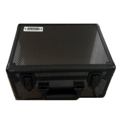 EVORETRO -  Graded Card Storage Box Carbon effect for 90 Cards 2