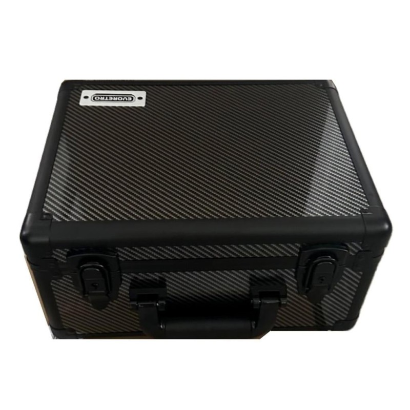 EVORETRO -  Graded Card Storage Box Carbon effect for 90 Cards 