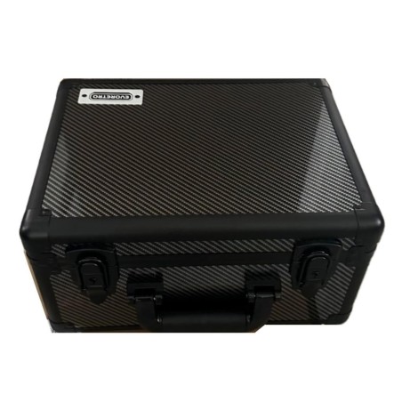 EVORETRO -  Graded Card Storage Box Carbon effect for 90 Cards 