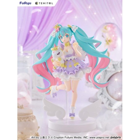 HATSUNE MIKU - Yumekawa Lavender - Statuette Tenitol 21cm 