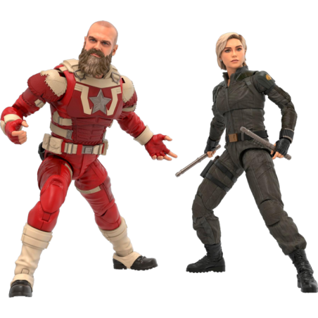 THUNDERBOLTS - Yelena Belova & Red Guardian - Fig. Legend Series 15cm 