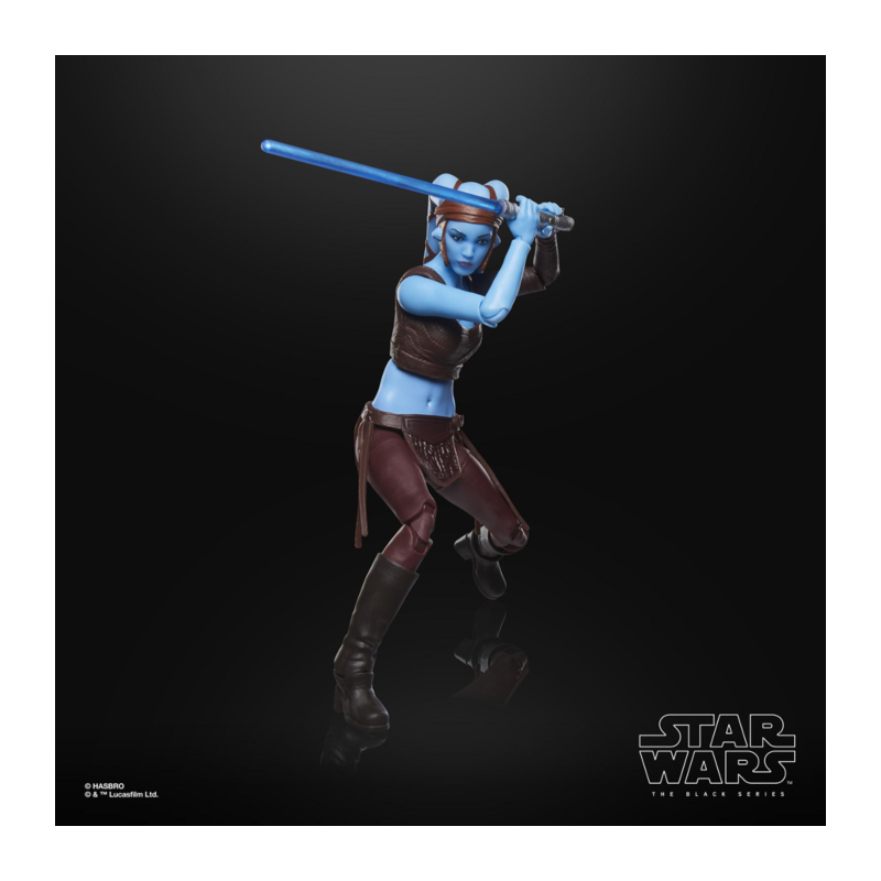 STAR WARS 3 - Aayla Secura - Figurine Black Series 15cm 