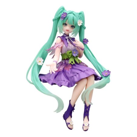 HATSUNE MIKU - Flower Fairy Cosmos Purple - Statuette Noodle Stopp14cm 