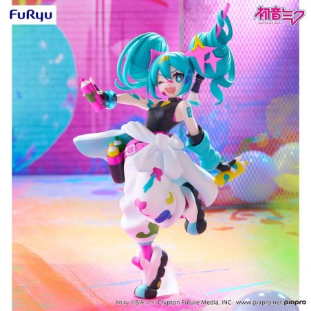 HATSUNE MIKU - Trio Try It Miku Paint Girl - Statuette 23cm 