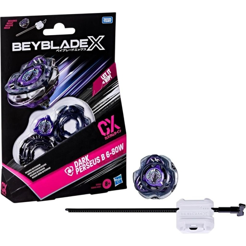 BEYBLADE X - Dark Perseus B 6-80W CX Starter Pack 