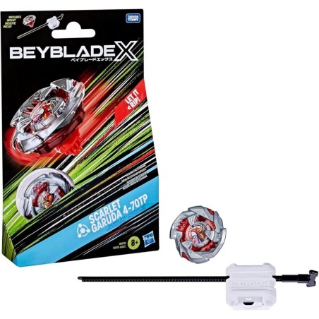 BEYBLADE X - Scarlet Garuda 4-70TP Starter Pack 