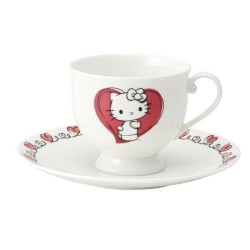 HELLO KITTY - Hello Kitty - Tasse et sous-tasse "Bone China" 240ml 2