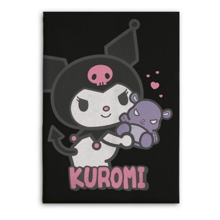 HELLO KITTY - Couverture Flanelle 110x150cm - Kuromi 
