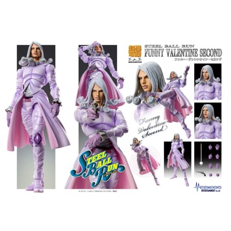 JOJO PART 7 - Funny Valentine Second - Figurine Chozokado 15cm 