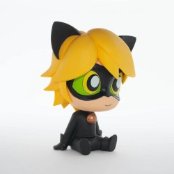 MIRACULOUS LADY BUG - Chat Noir - Tirelire PVC 18cm 2