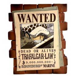 ONE PIECE - Law "Wanted" - Tirelire PVC 16cm 2