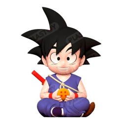 DRAGON BALL - Goku enfant "Version bleue" - Tirelire PVC 17cm 2