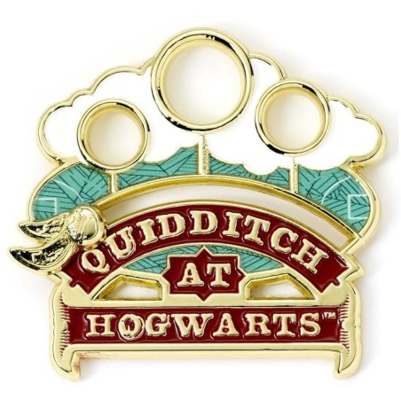 HARRY POTTER - Quidditch Game - Sliding Pin Badge 