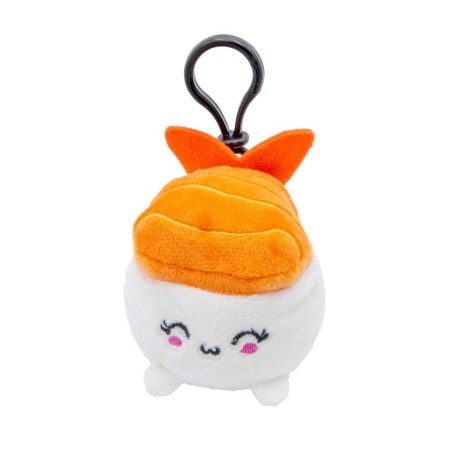 PLUSHI - Crevette - Clip On en Peluche 7cm 