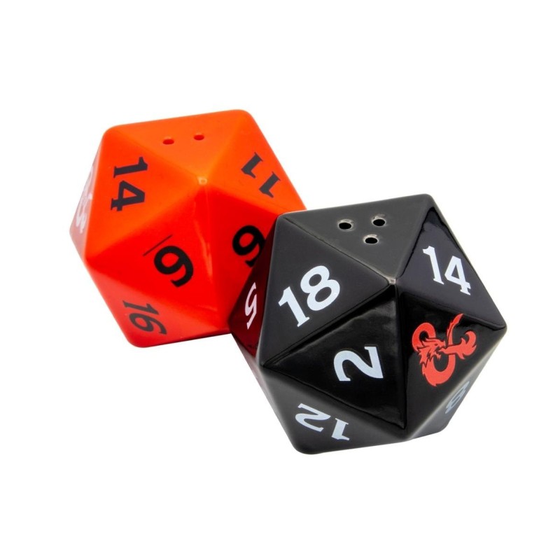 DONJONS & DRAGONS - Dés D20 - Moulin Sel et Poivre 