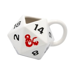 DONJONS & DRAGONS - DÃ© D20 - Mug 3D en cÃ©ramique 15.2x10.6x10cm 2