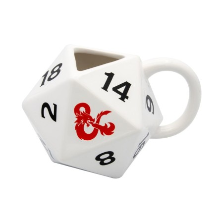 DUNGEONS & DRAGONS - D20 Dice - Ceramic 3D Mug 15.2x10.6x10cm 