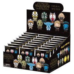 STAR WARS 3 - Series 1 - 3D Foam Bag Clip (Display 24 Pcs) 2